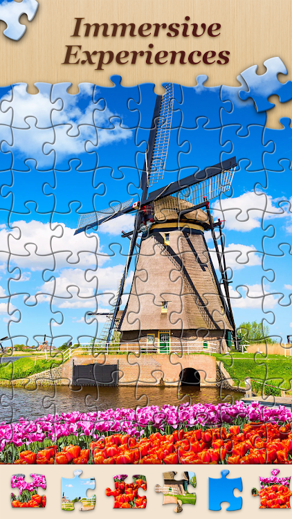 #6. Jigsawscapes® - Jigsaw Puzzles (Android) By: Oakever Games