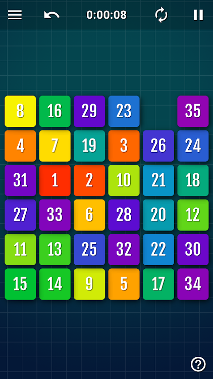 #6. 15 Puzzle - Fifteen Game Chall (Android) By: Spica Game Studio