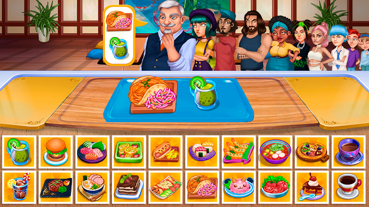 #2. Cooking Fantasy: Food Fun (Android) By: MIGA Games