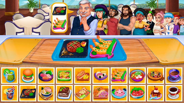 #4. Cooking Fantasy: Food Fun (Android) By: MIGA Games