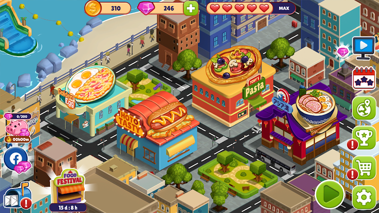 #7. Cooking Fantasy: Food Fun (Android) By: MIGA Games