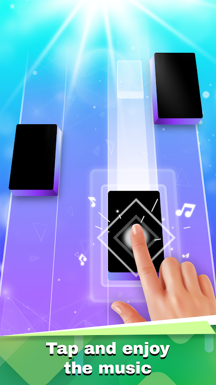 #3. Music Tiles 2 - Fun Piano Game (Android) By: Kasimi Apps