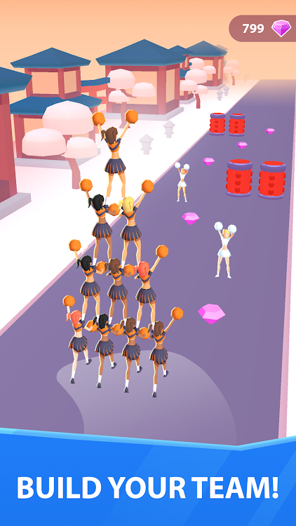 #2. Cheerleader Run 3D (Android) By: Supersonic Studios LTD