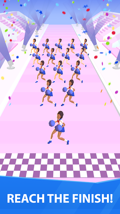 #6. Cheerleader Run 3D (Android) By: Supersonic Studios LTD