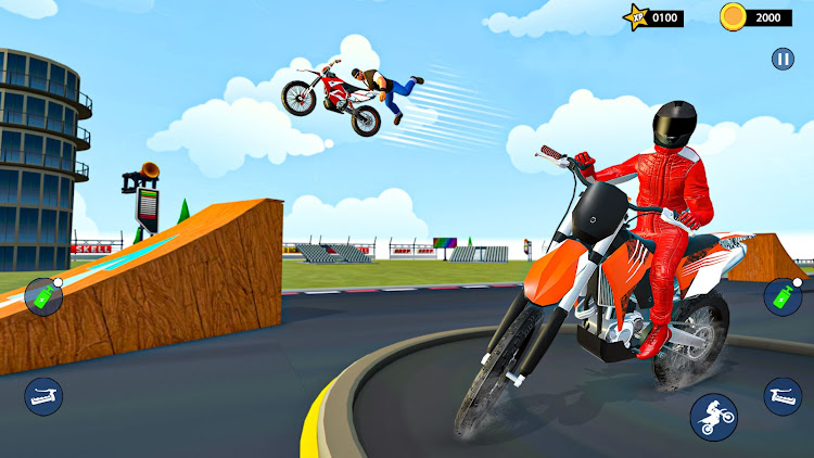 #7. Bike Stunt Rider (Android) By: Fog Revolution