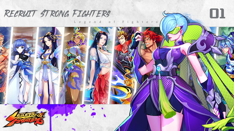 #3. Legend of Fighters: Duel Star (Android) By: Loongcheer Game