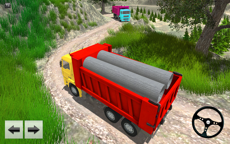 #3. Dumper Truck Transport Driving (Android) By: Crea8iv Games