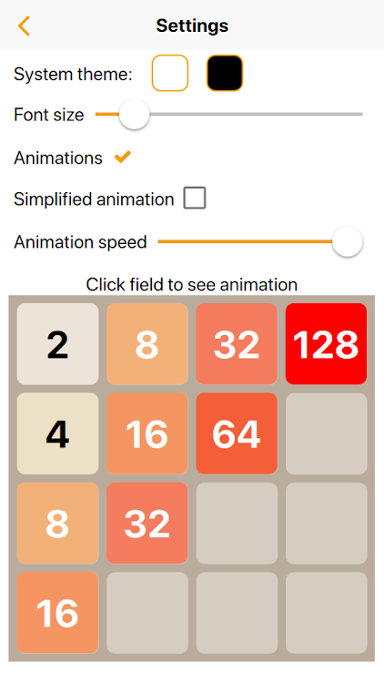 #8. 2048 - number puzzle game (Android) By: Evgeniy Kuklo