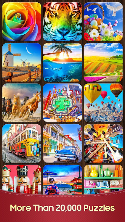 #5. Jigsaw World - Puzzle Games (Android) By: Jigsaw Puzzle Studio