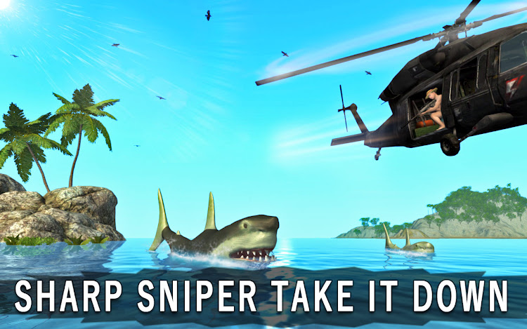 #2. Hunt Wild Shark Simulator (Android) By: Fog Revolution