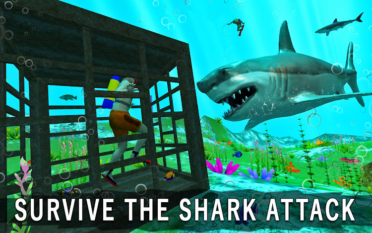 #6. Hunt Wild Shark Simulator (Android) By: Fog Revolution