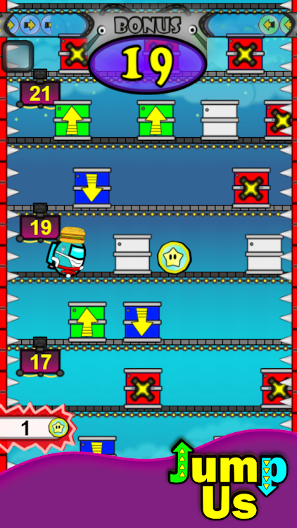 #6. Jump Us (Android) By: Darioco