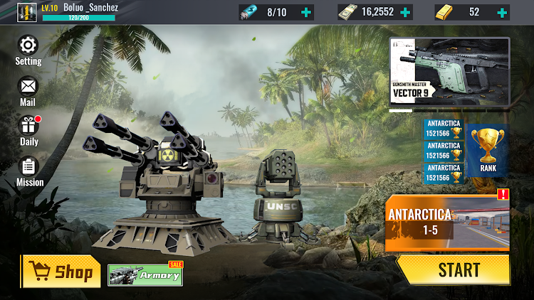 #5. Final War (Android) By: Sixcube