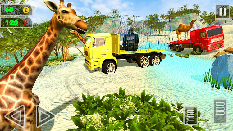 #8. Farm Animals Transporter Truck (Android) By: Contra 3D Games