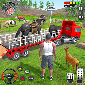 Farm Animals Transporter Truck