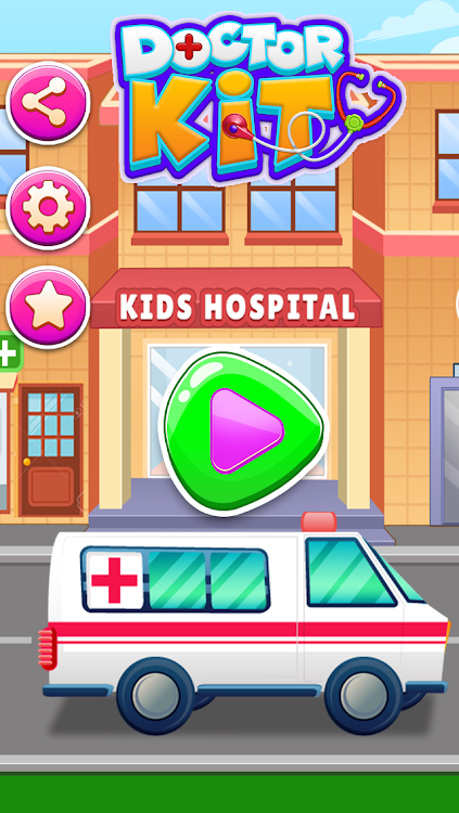 #3. Doctor Play Sets - Kids Games (Android) By: Technorex Softwares