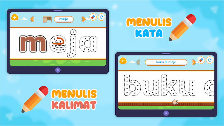 #4. Aplikasi Belajar Anak TK B (Android) By: Qreatif