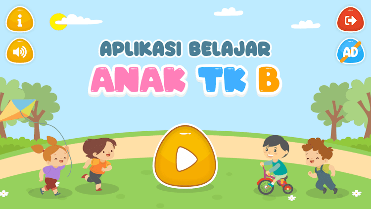 #9. Aplikasi Belajar Anak TK B (Android) By: Qreatif