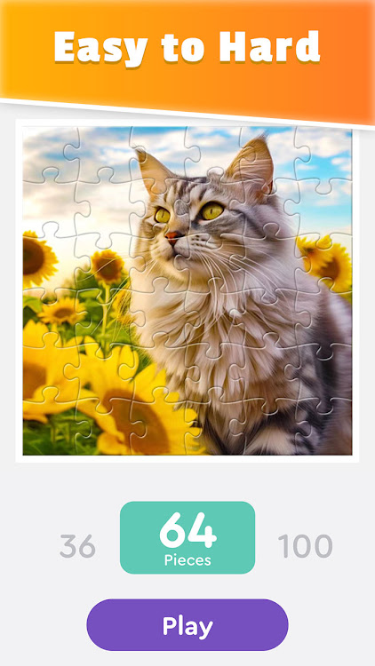 #2. Jigsaw Puzzles Game HD (Android) By: Aged Studio Limited