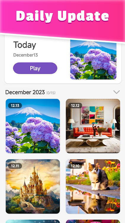 #3. Jigsaw Puzzles Game HD (Android) By: Aged Studio Limited