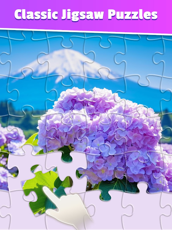 #7. Jigsaw Puzzles Game HD (Android) By: Aged Studio Limited