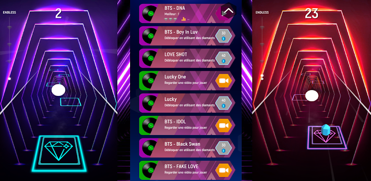 #2. Tiles Hop : BLACKPINK KPOP EDM (Android) By: MINTDIV