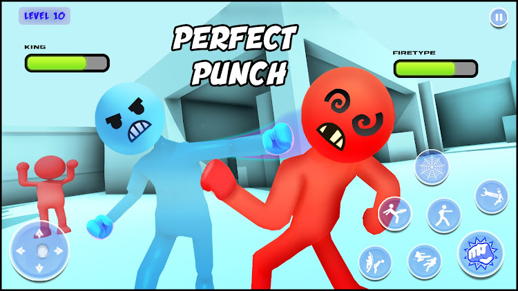 #5. Stickman Clash: Stickman Games (Android) By: Epic Games World