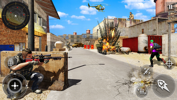 #2. FPS Commando 3D: Shooter Games (Android) By: Game Skills