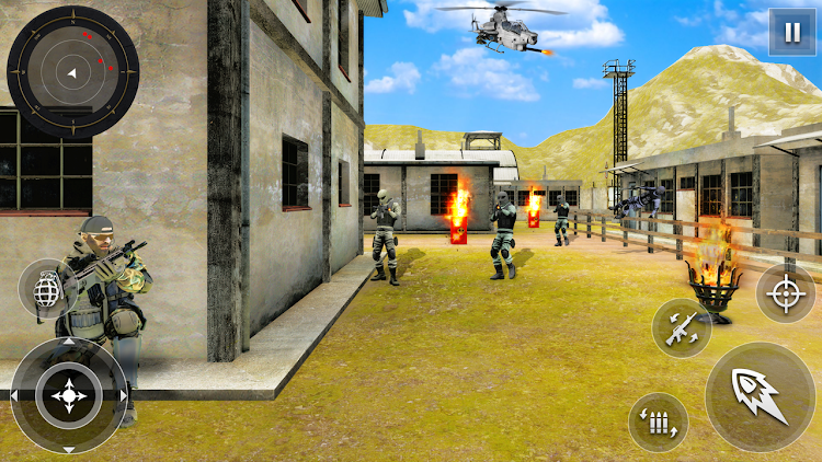 #3. FPS Commando 3D: Shooter Games (Android) By: Game Skills