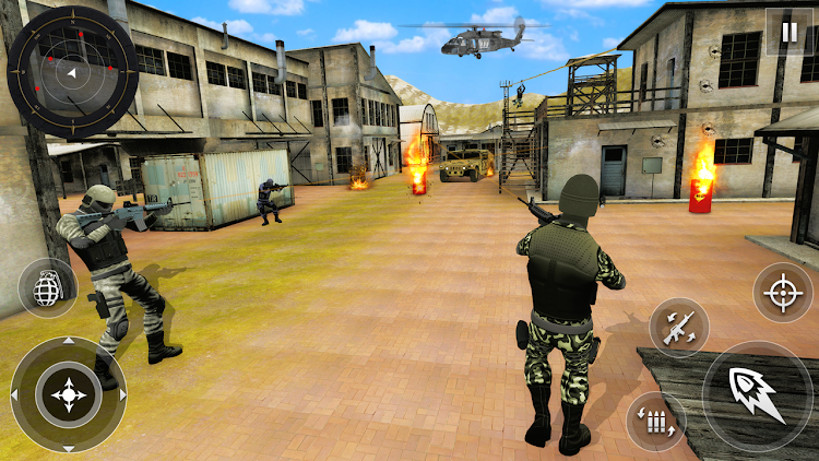 #4. FPS Commando 3D: Shooter Games (Android) By: Game Skills