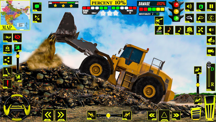 #4. Construction Truck Simulator (Android) By: Bit Solution