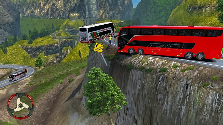 #7. Bus Simulator : Death Road (Android) By: BladePoint Game Studio