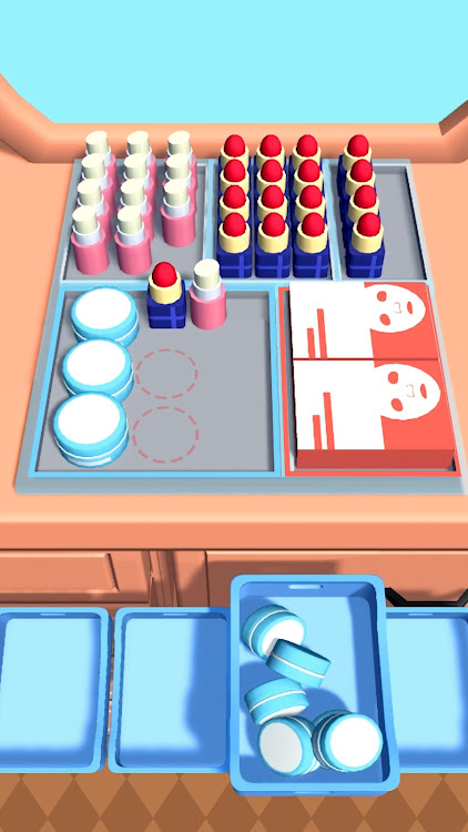 #3. Fill Up Fridge：Organizing Game (Android) By: GameLord 3D