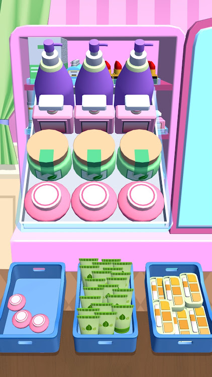 #8. Fill Up Fridge：Organizing Game (Android) By: GameLord 3D