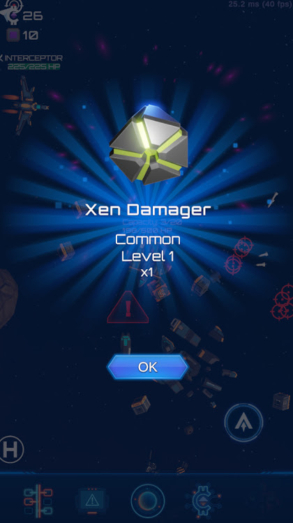 #2. Astro Scavenger - Space Battle (Android) By: Quick Panda LLC