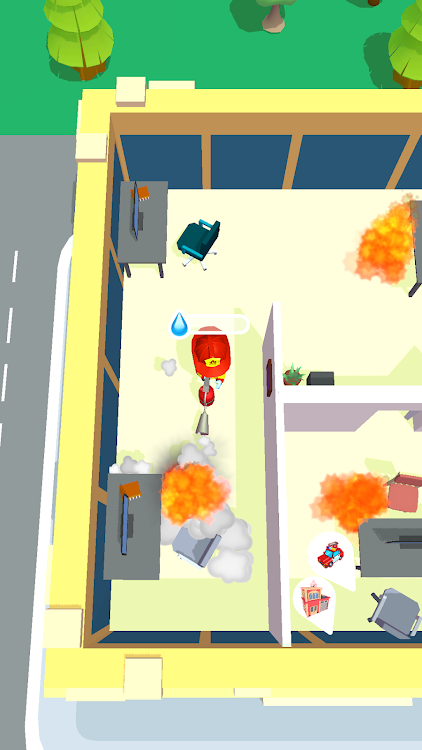 #3. Fire idle: Fire station games (Android) By: PSV Apps&Games