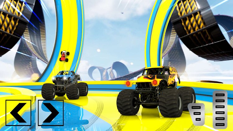 #4. Monster Truck Jam 4x4 Racing (Android) By: GameEnix - Monster Truck Racing,Action Games