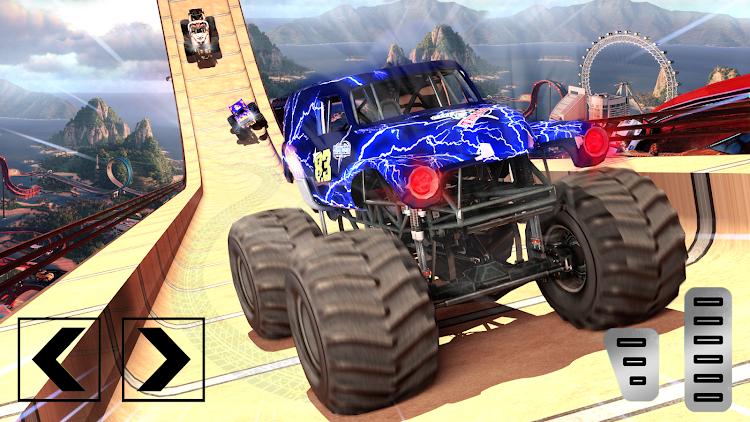 #9. Monster Truck Jam 4x4 Racing (Android) By: GameEnix - Monster Truck Racing,Action Games