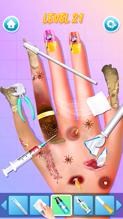 #4. ASMR Doctor Games Makeup Salon (Android) By: Phone Games Studio