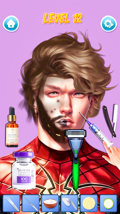 #5. ASMR Doctor Games Makeup Salon (Android) By: Phone Games Studio