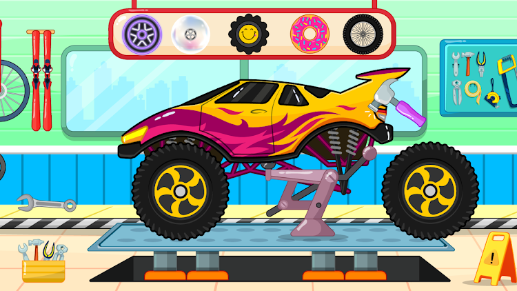 #9. Car Wash & Race Games for Kids (Android) By: GunjanApps Studios