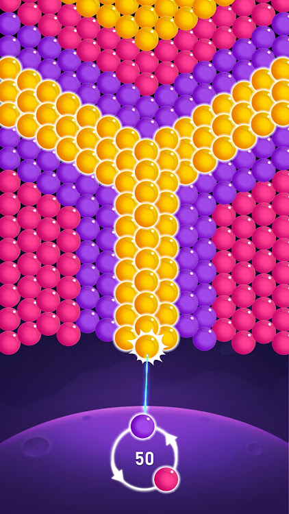 #4. Bubble Shooter Pop Bubble Game (Android) By: Biza Studio - Puzzle Games