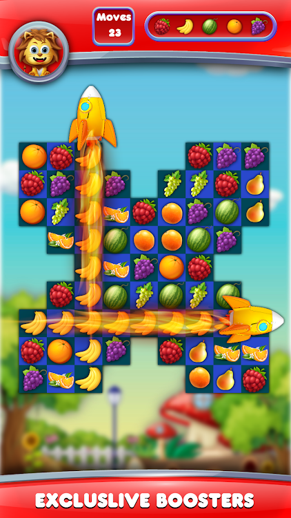 #4. Fruity Blast Match 3 Game (Android) By: GamesPlus