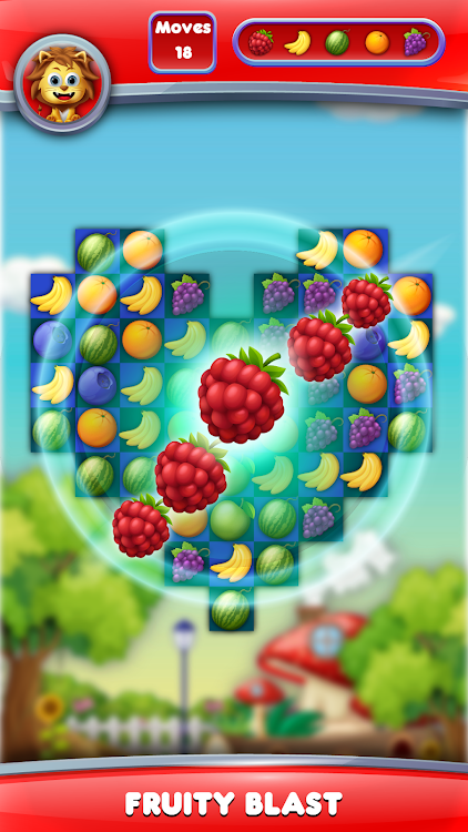 #6. Fruity Blast Match 3 Game (Android) By: GamesPlus