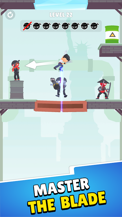 #5. Slicing Hero Sword Master Game (Android) By: Enderun Studios