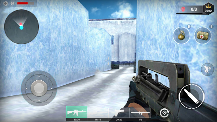 #2. Counter Terrorist: CS Offline (Android) By: C.C.T Games