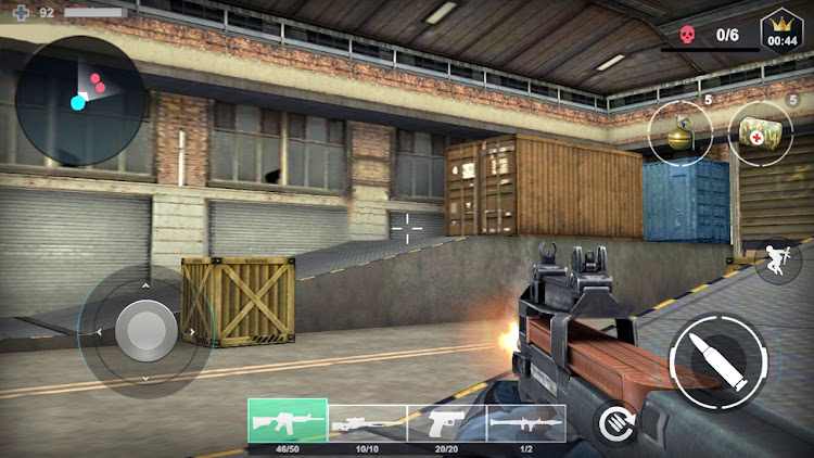 #3. Counter Terrorist: CS Offline (Android) By: C.C.T Games