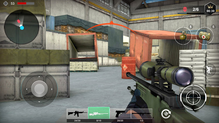 #6. Counter Terrorist: CS Offline (Android) By: C.C.T Games