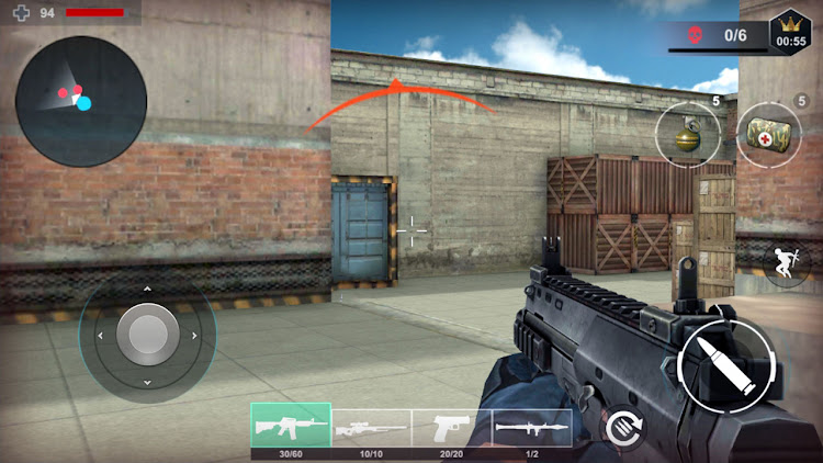 #7. Counter Terrorist: CS Offline (Android) By: C.C.T Games