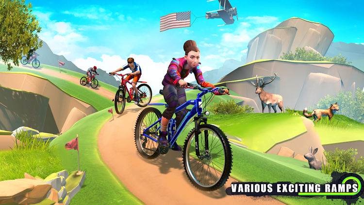 #2. Bike Stunts-Thrills and Spills (Android) By: Sharp Axe Studios